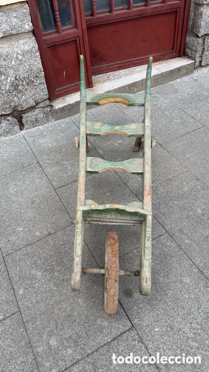 Antig&uuml;edades: 01- Carretilla para transformar c&aacute;ntaros - Foto 5