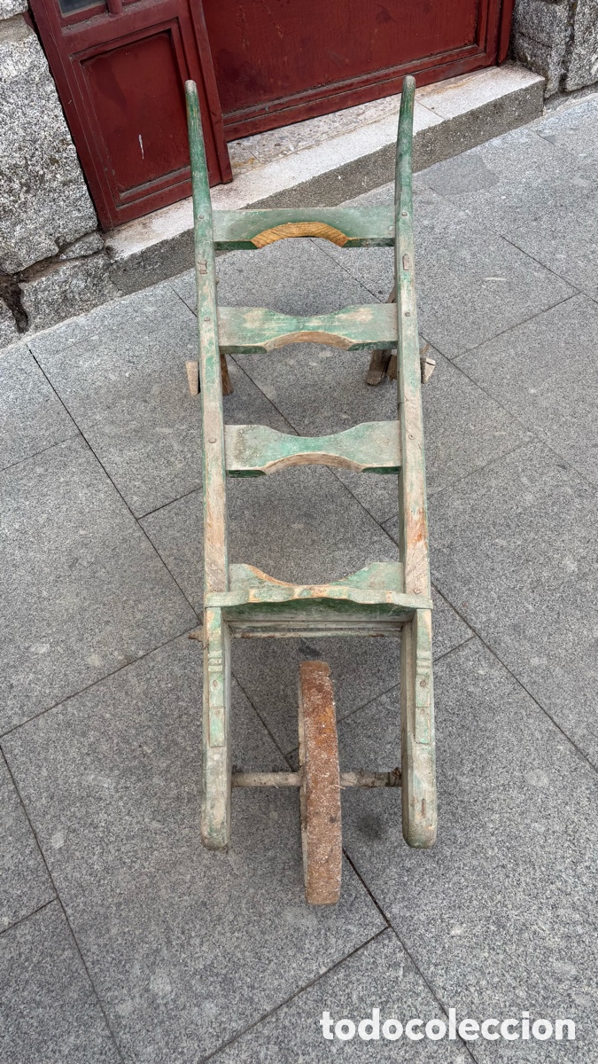Antig&uuml;edades: 01- Carretilla para transformar c&aacute;ntaros - Foto 1