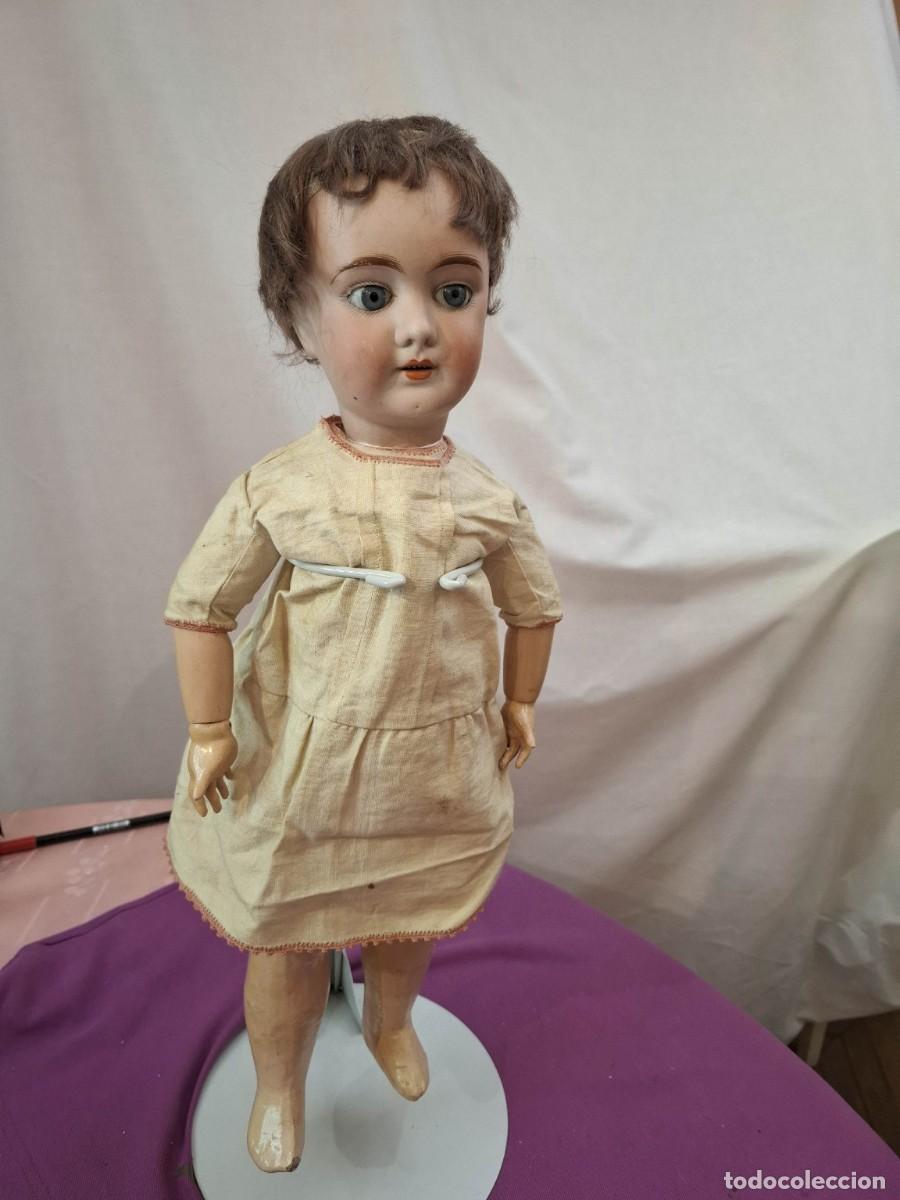 Antig&uuml;edades: MU&Ntilde;ECA ANTIGUA ALEMANA, MARCADA 5 - Foto 1