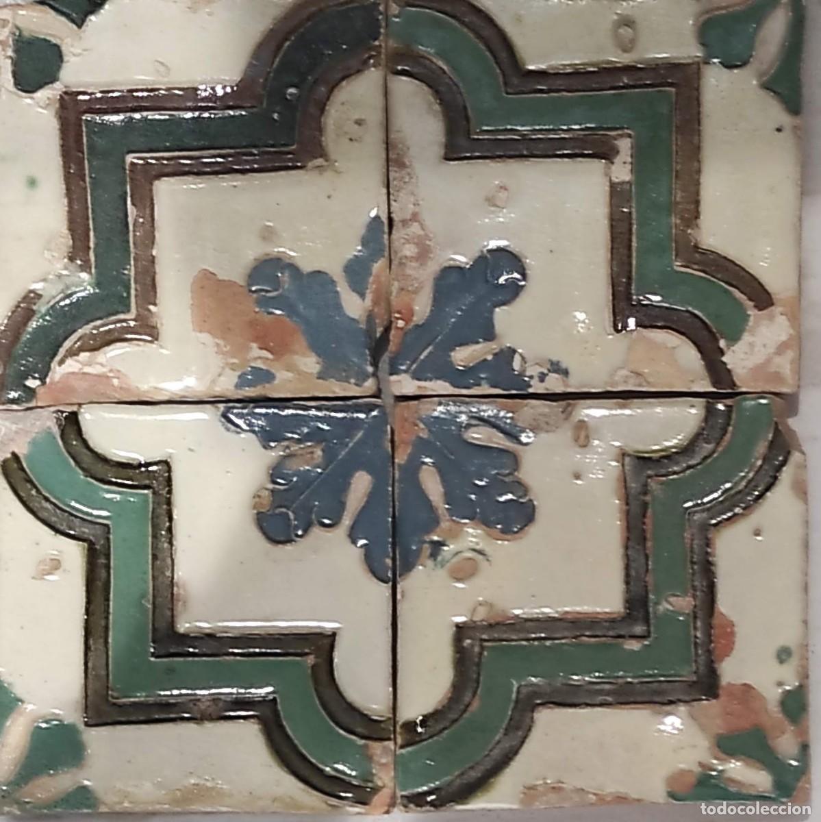 Antig&uuml;edades: Azulejos de Teruel. Siglo XVI. - Foto 1