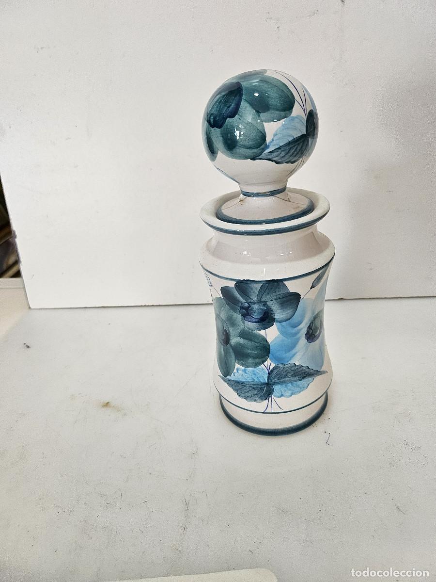 Antig&uuml;edades: tarro de ceramica vintage - Foto 1
