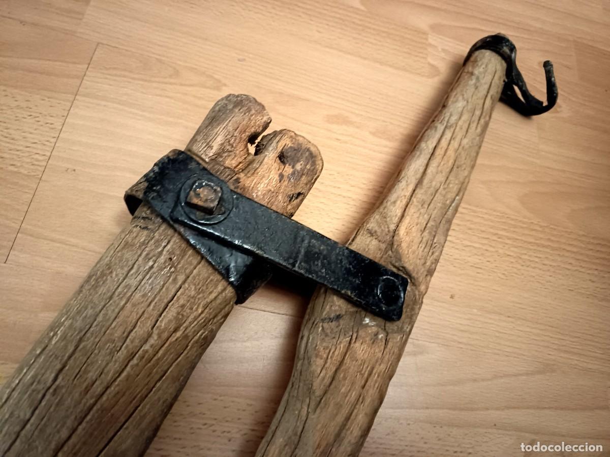 Antig&uuml;edades: YUGO ANTIGUO EN HIERRO Y MADERA - Foto 4