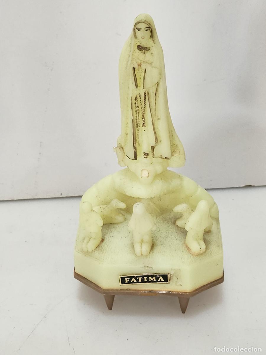 Antig&uuml;edades: figura virgen religiosa de fatima - Foto 1