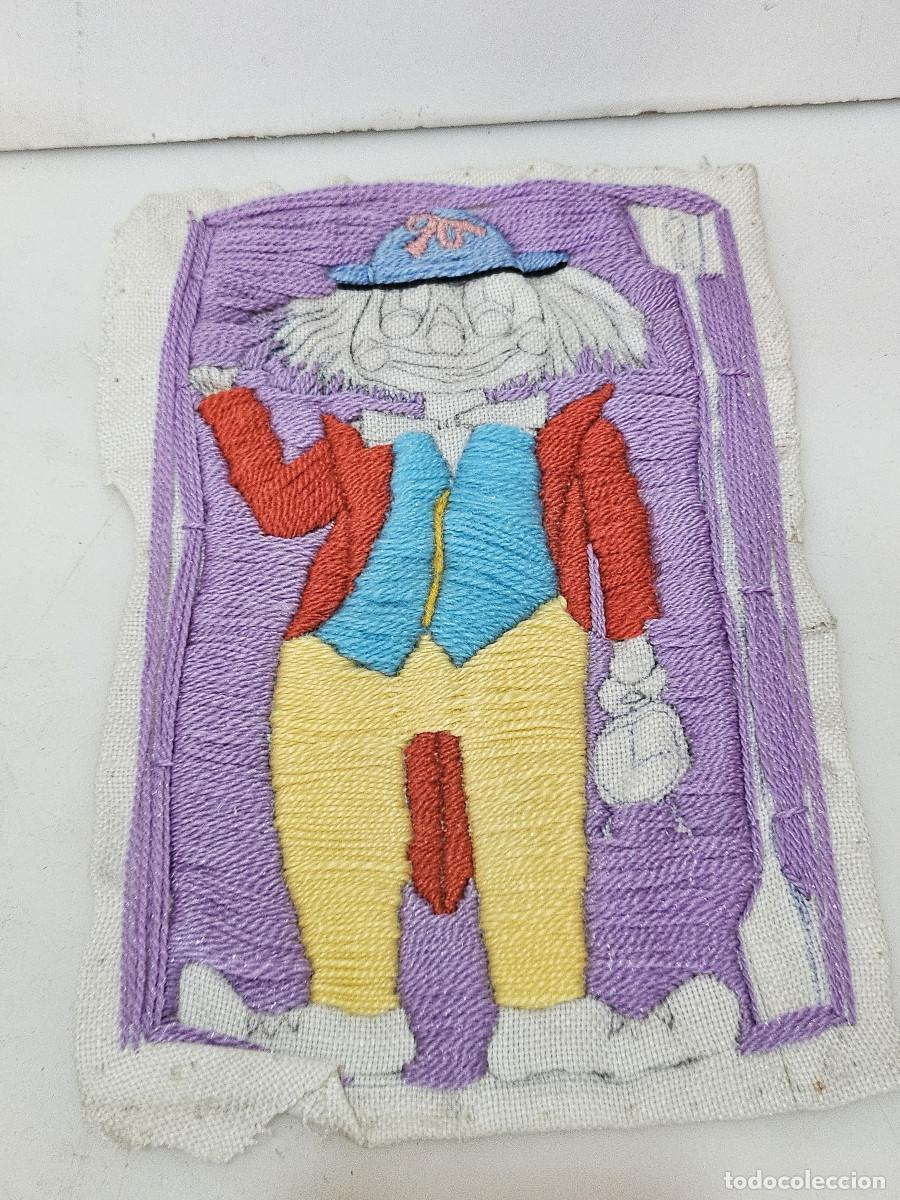 Antig&uuml;edades: payaso al hilo punto de cruz - Foto 1