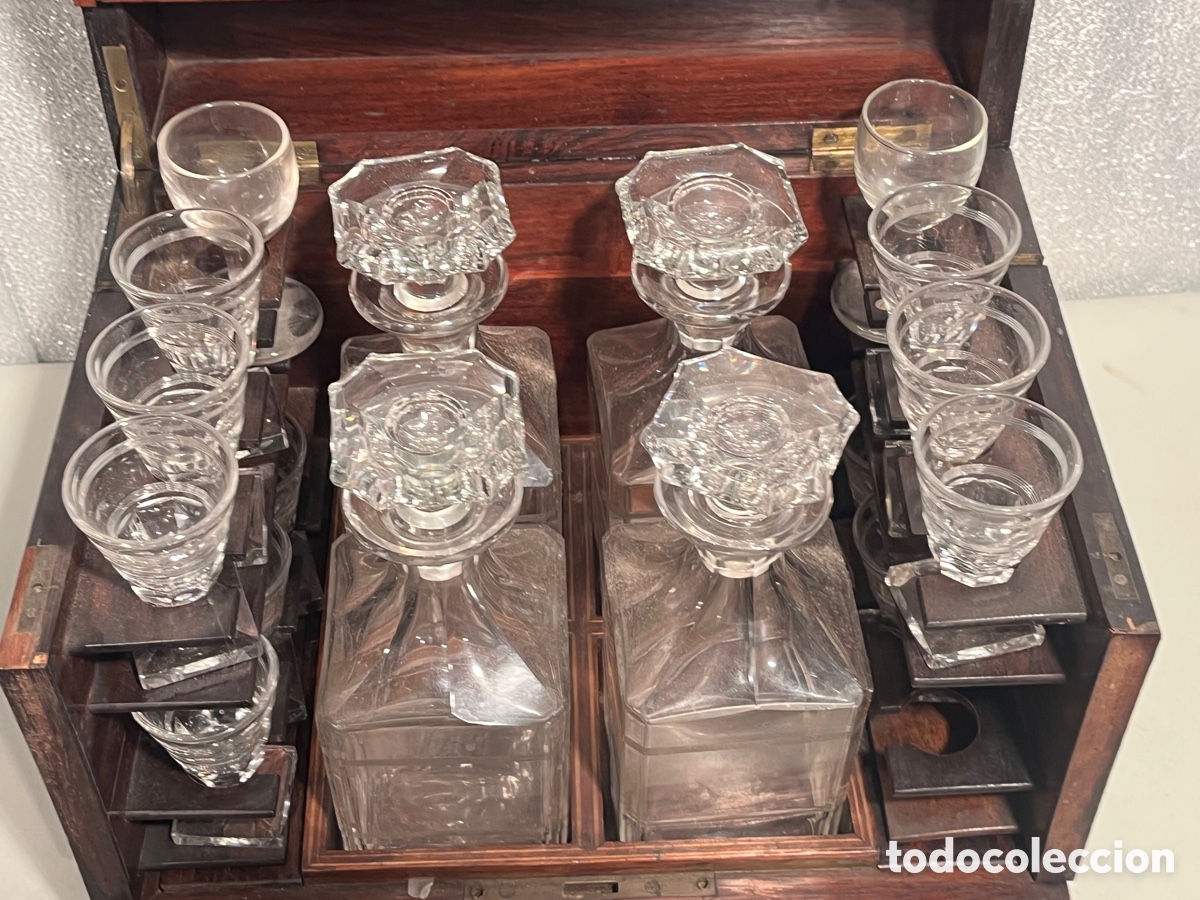 Antig&uuml;edades: LICORERA SIGLO XIX FRANCESA - Foto 8