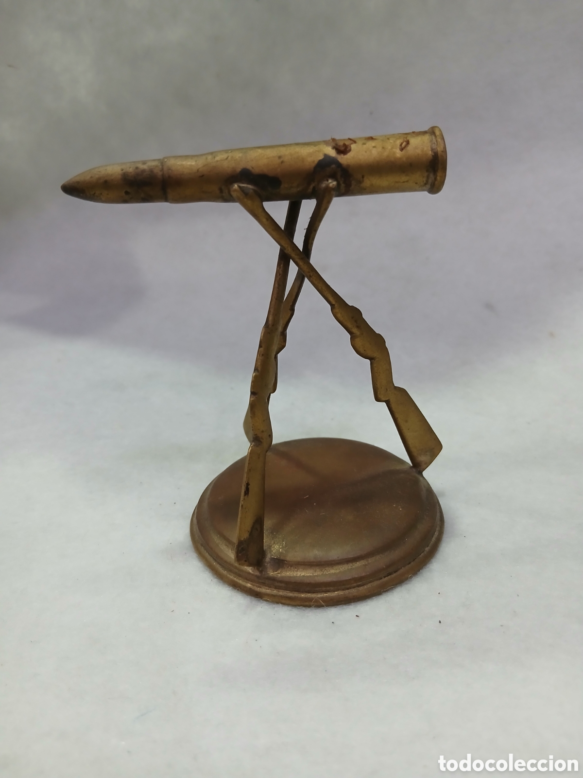 Antig&uuml;edades: Escultura bronce bala. (L127) - Foto 1