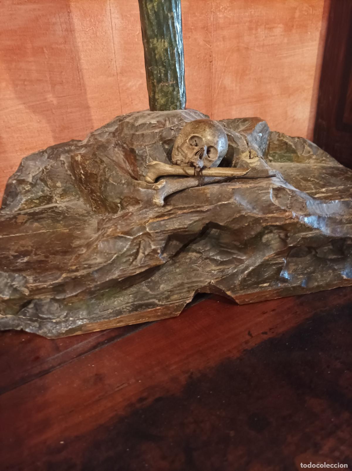 Antig&uuml;edades: Cristo de madera del S XVIII. - Foto 18