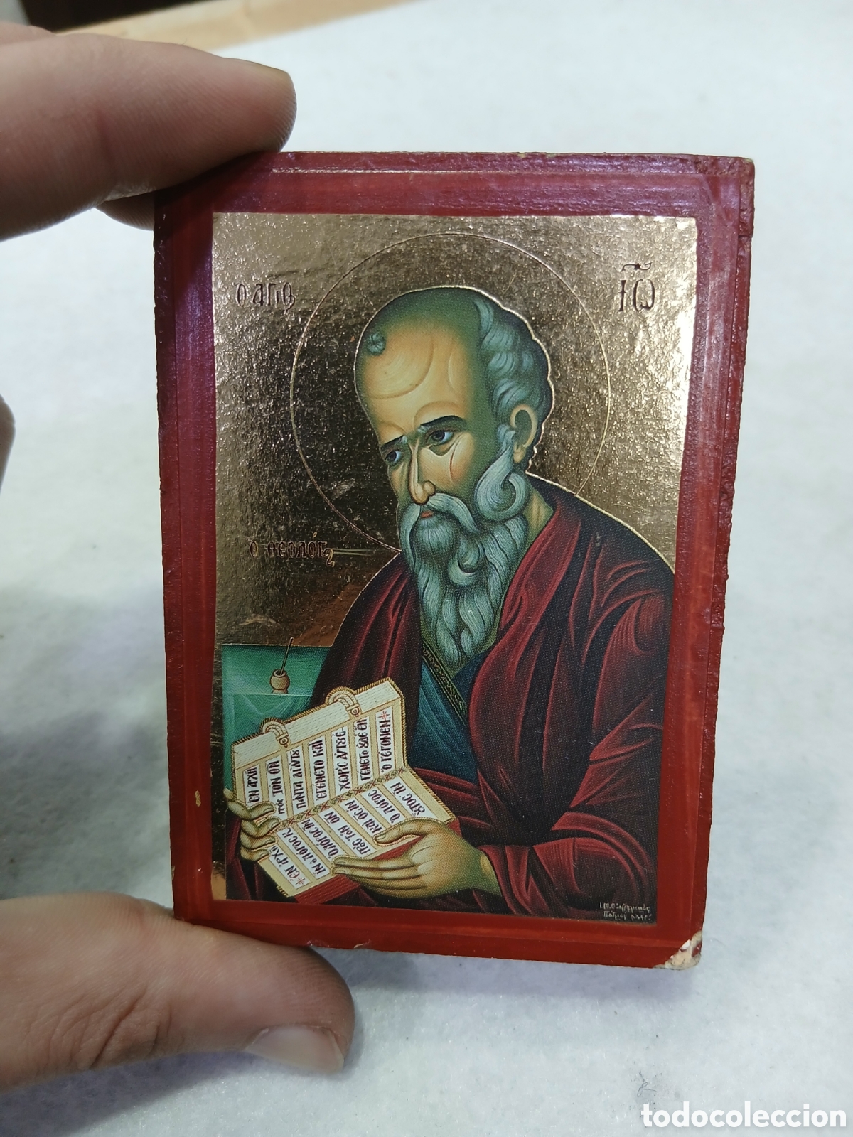 Antig&uuml;edades: Antiguo icono religioso. (L127) - Foto 1