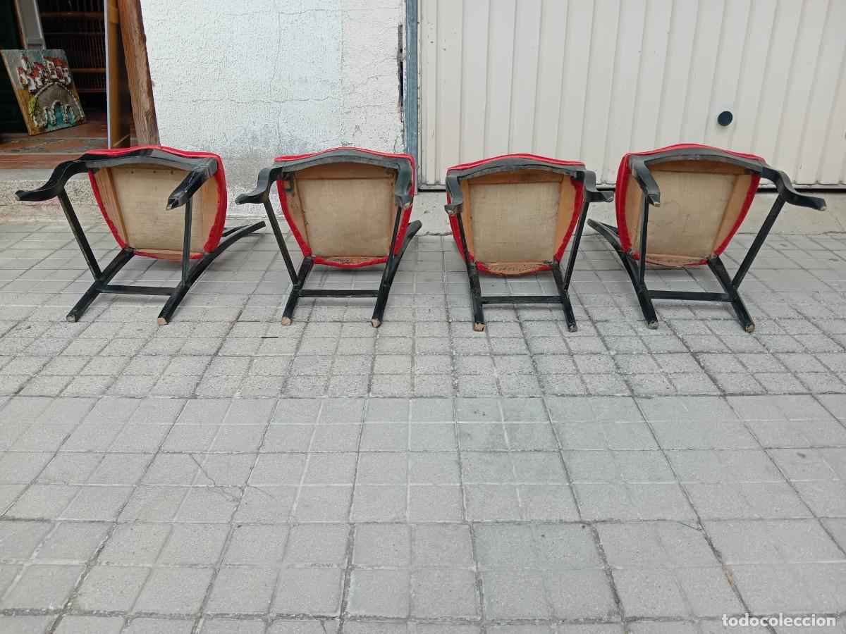 Antig&uuml;edades: Cuatro sillas siglo XIX - Foto 6