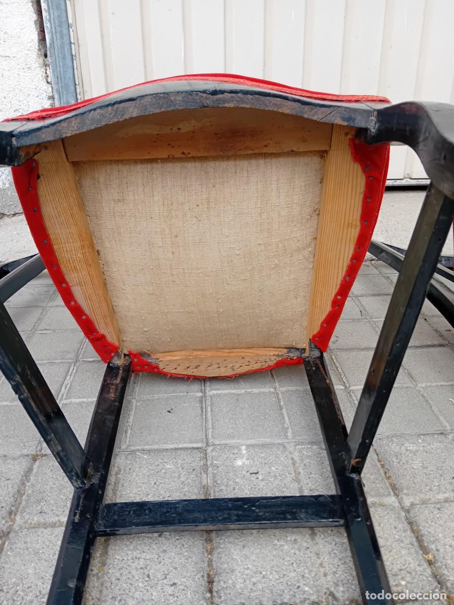 Antig&uuml;edades: Cuatro sillas siglo XIX - Foto 7