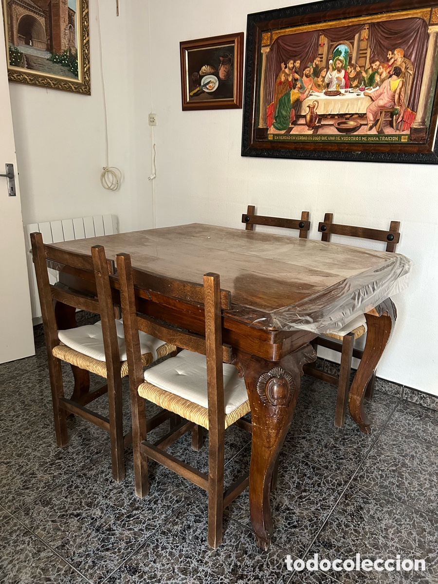 Antig&uuml;edades: Mesa de madera cl&aacute;sica - Foto 1