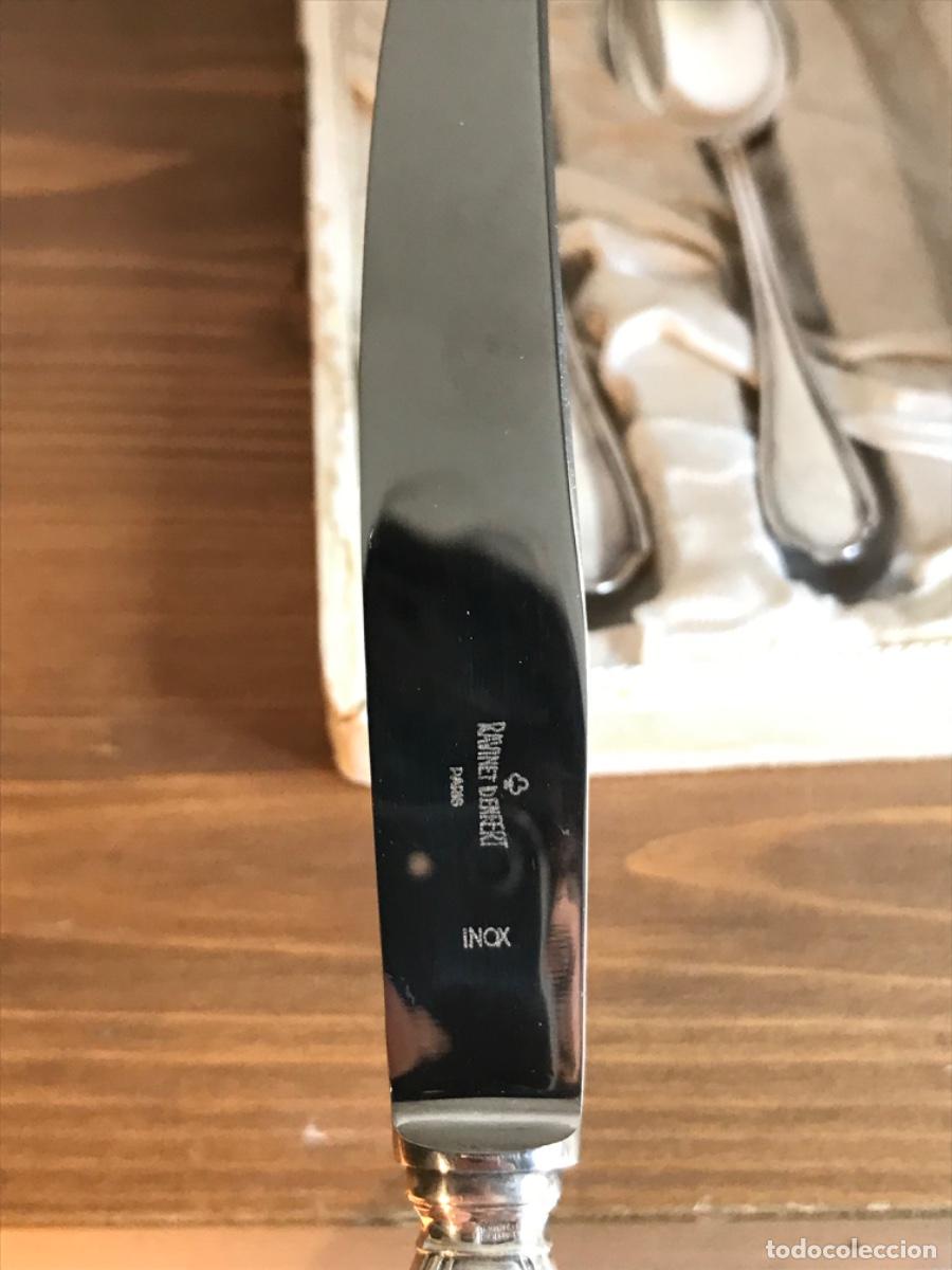 Antig&uuml;edades: Juego de cubiertos de plata en estuche original - Foto 10