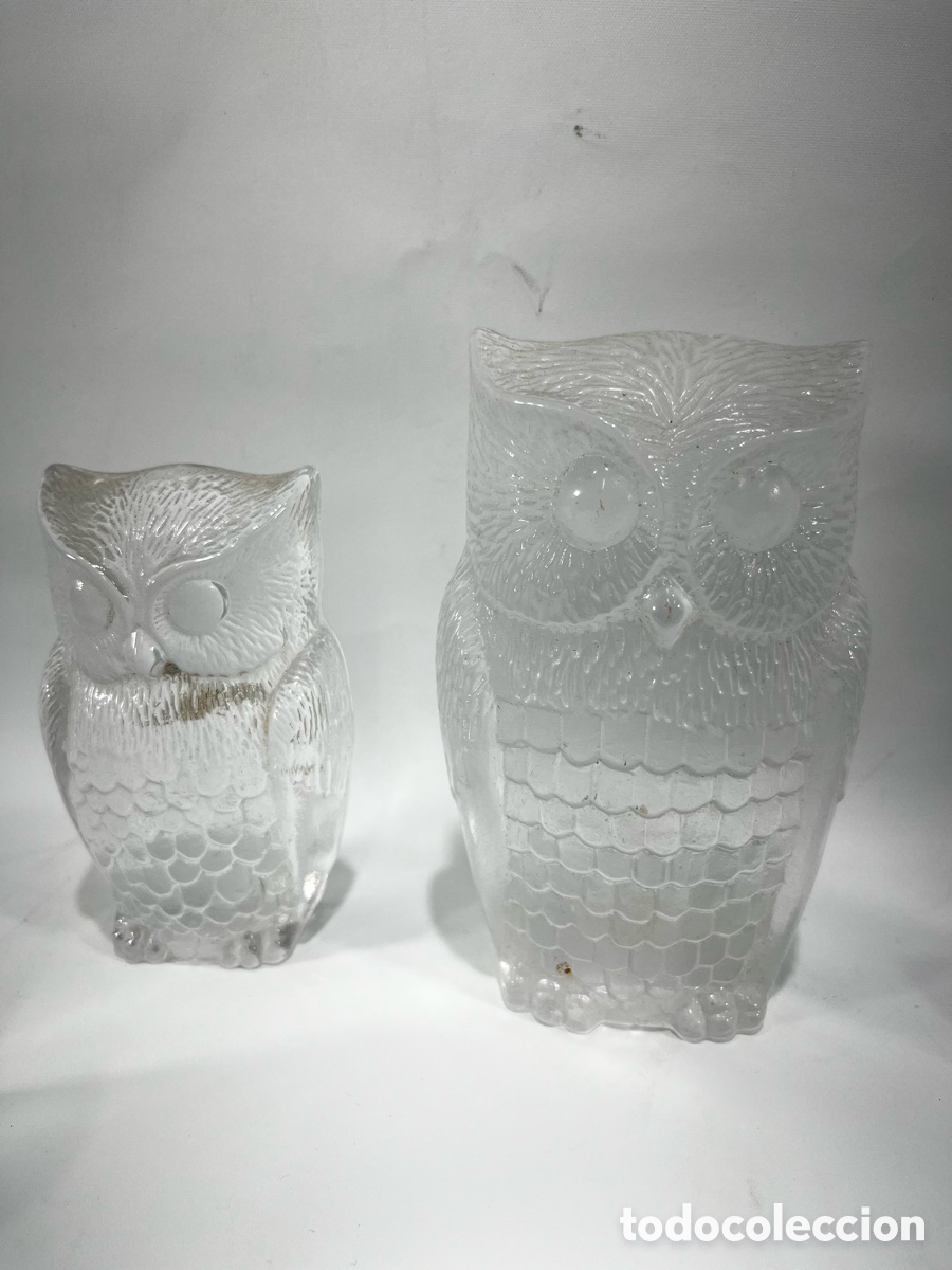 Antig&uuml;edades: 10 FIGURAS DECORATIVAS DE CRISTAL - Foto 6
