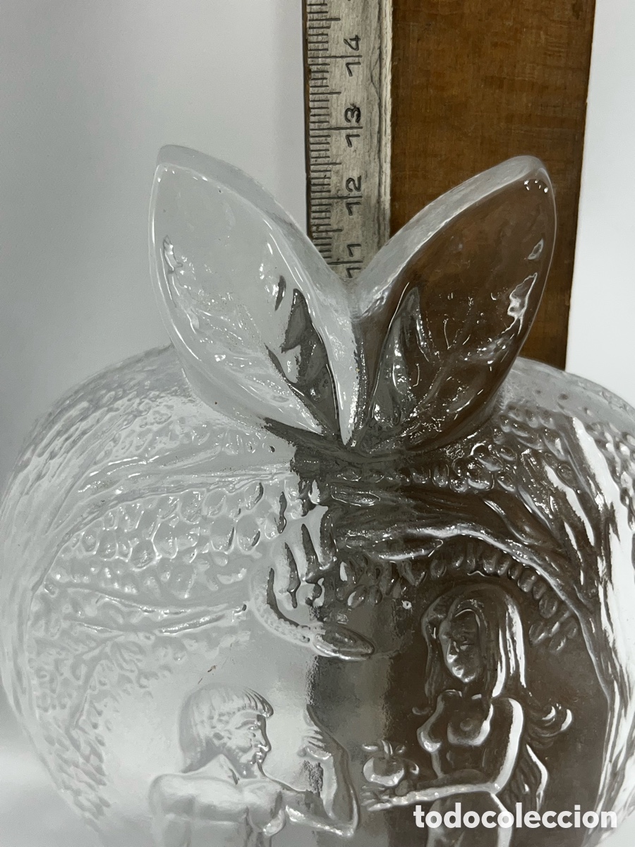 Antig&uuml;edades: 10 FIGURAS DECORATIVAS DE CRISTAL - Foto 14