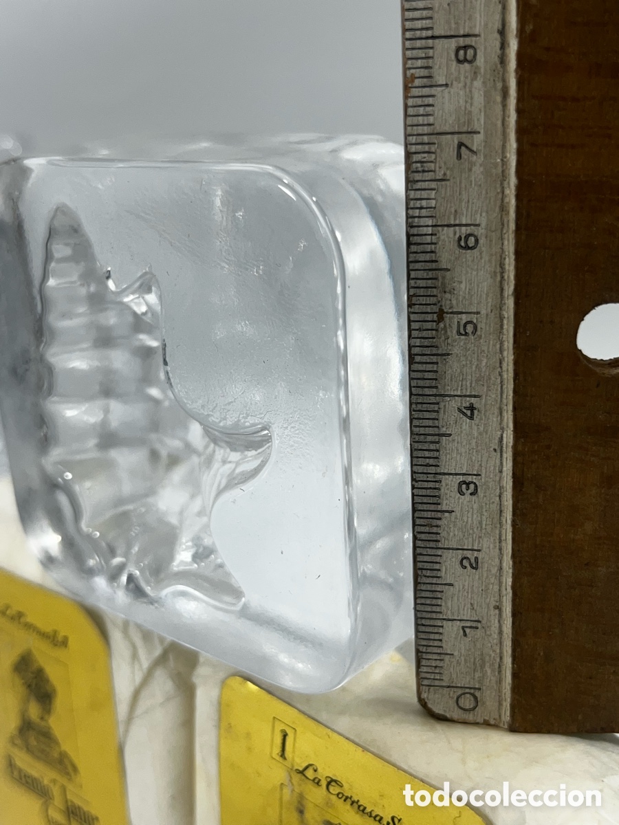 Antig&uuml;edades: 10 FIGURAS DECORATIVAS DE CRISTAL - Foto 16