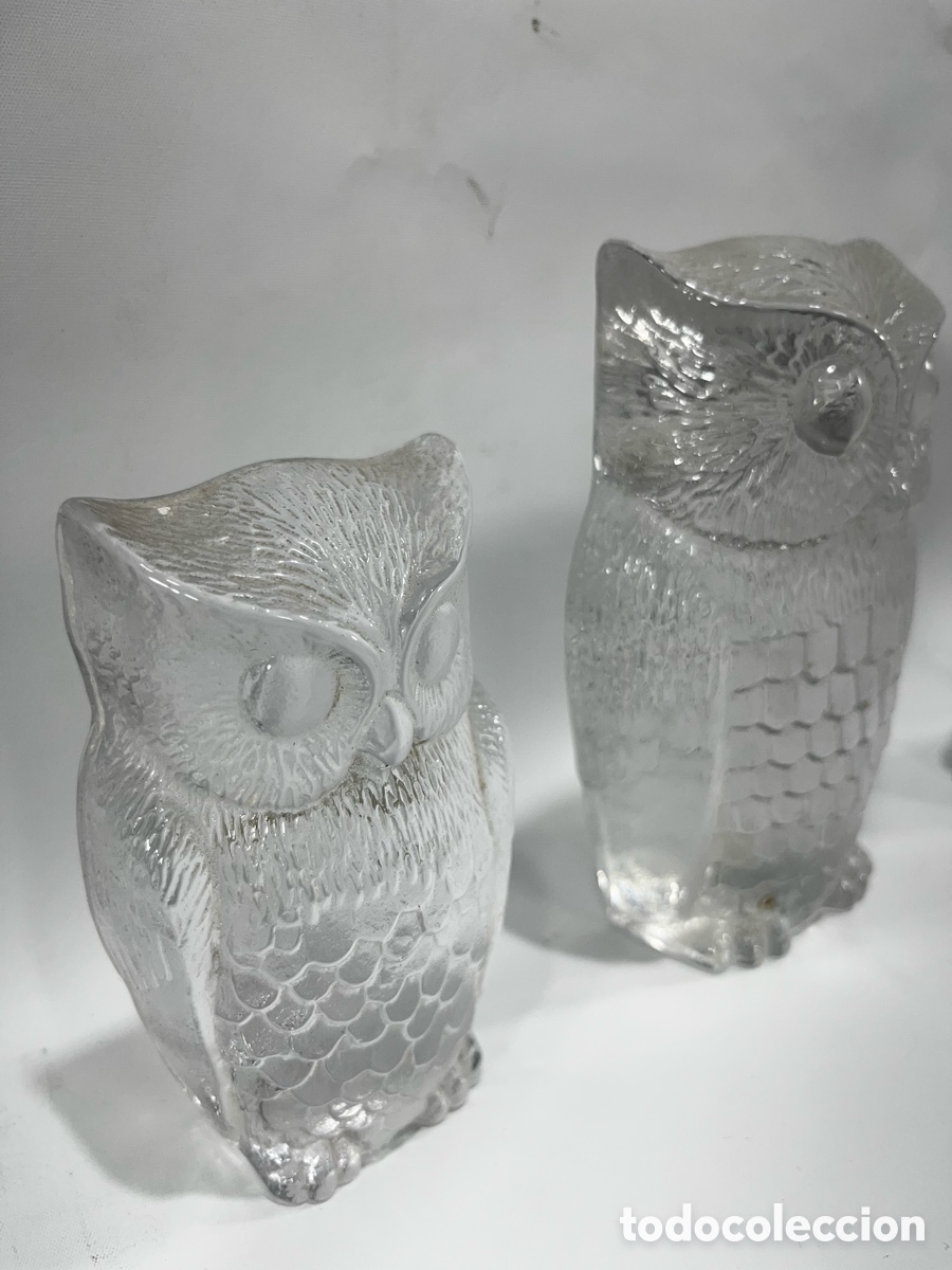 Antig&uuml;edades: 10 FIGURAS DECORATIVAS DE CRISTAL - Foto 18