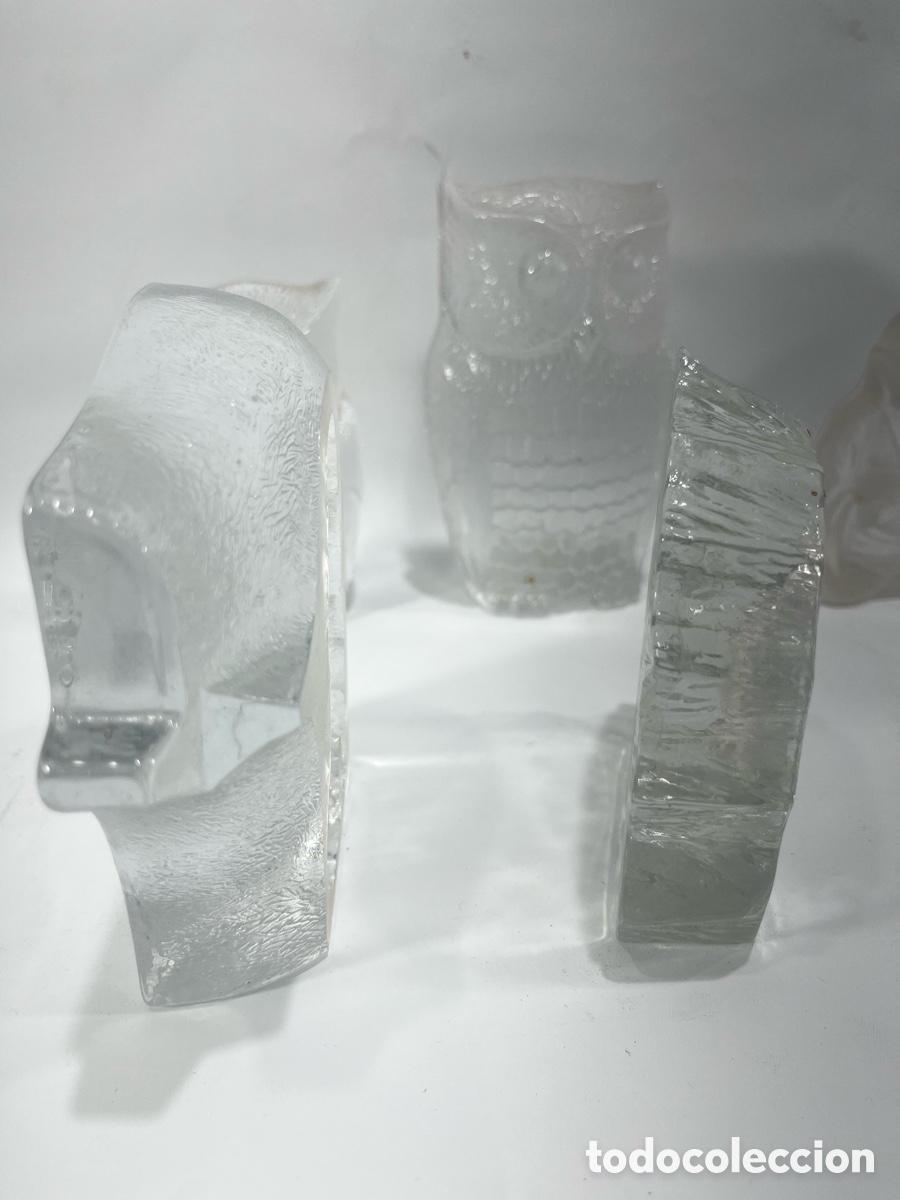 Antig&uuml;edades: 10 FIGURAS DECORATIVAS DE CRISTAL - Foto 21