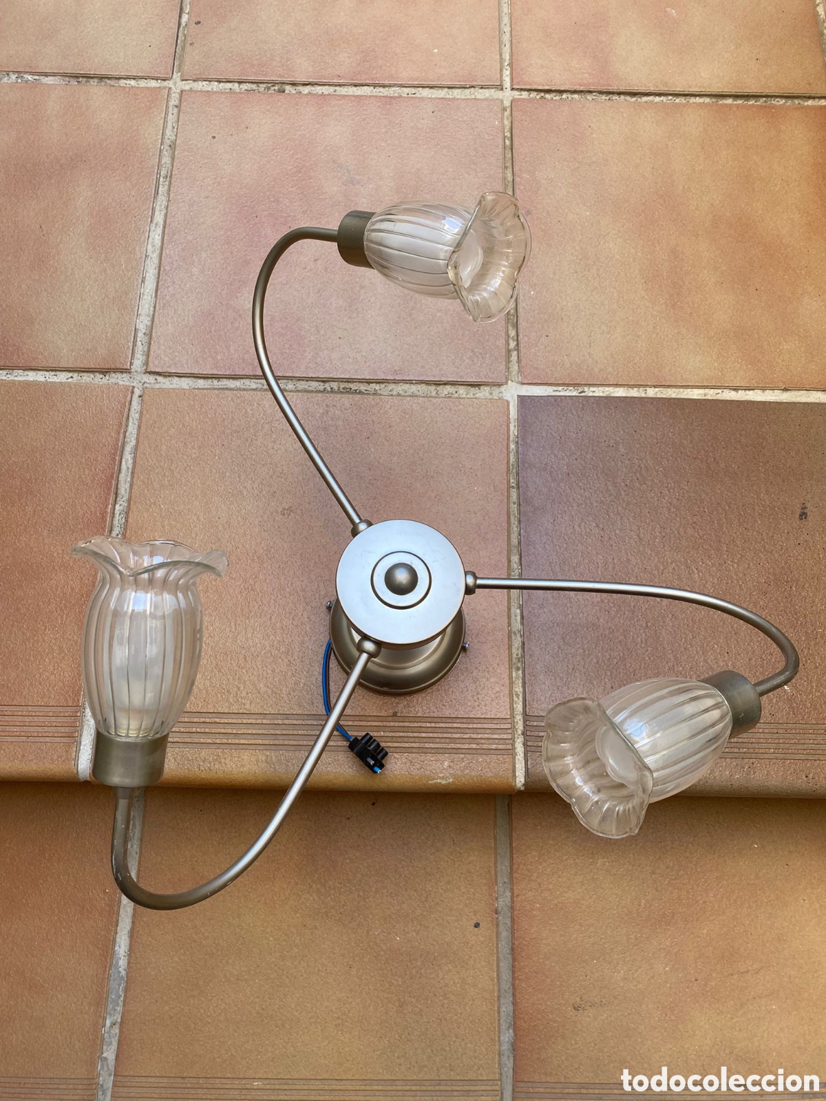 Antig&uuml;edades: L&aacute;mpara de techo cl&aacute;sica - Foto 2