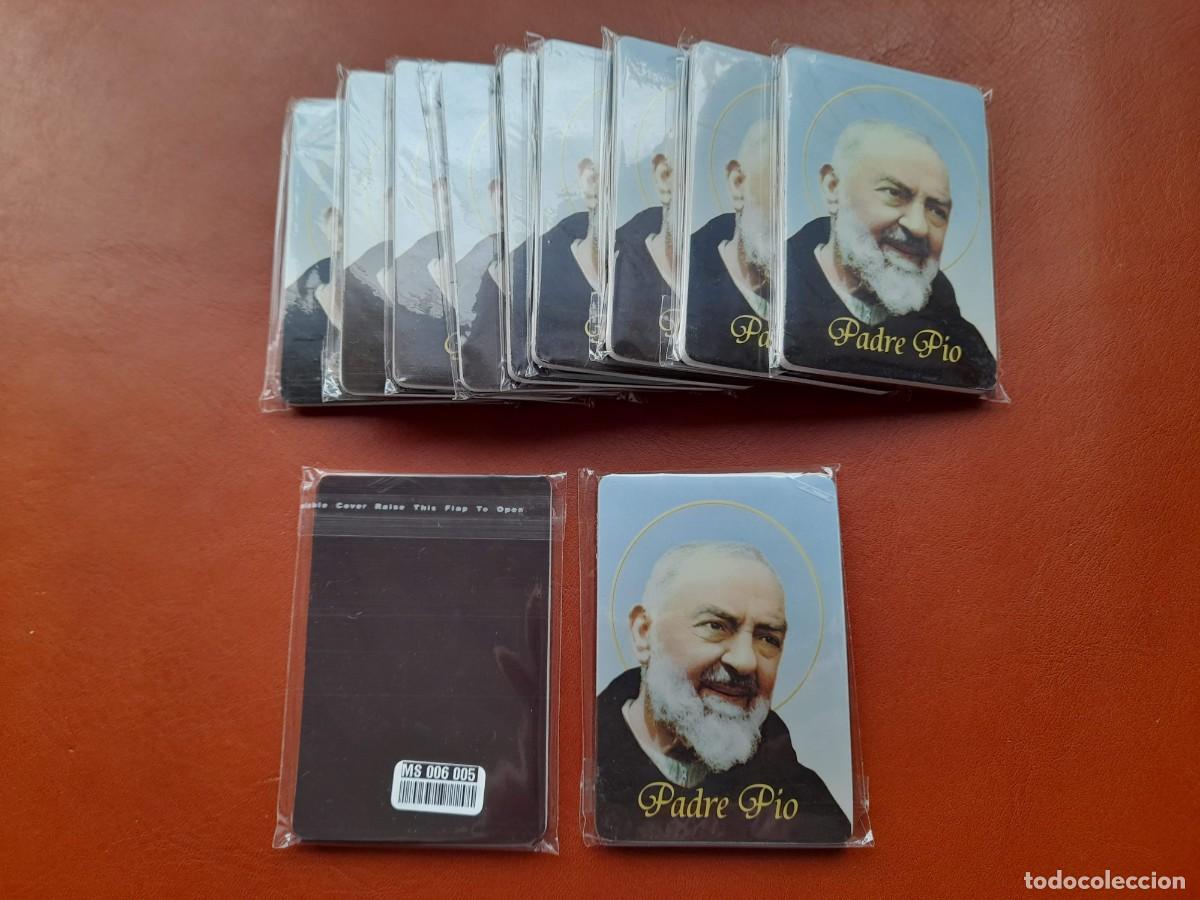 Antig&uuml;edades: Lote 10 imanes Padre Pio - Foto 1