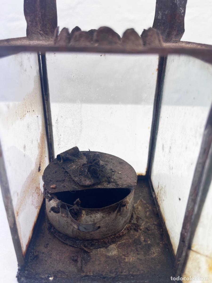Antig&uuml;edades: Lote de 2 faroles antiguos - Foto 7