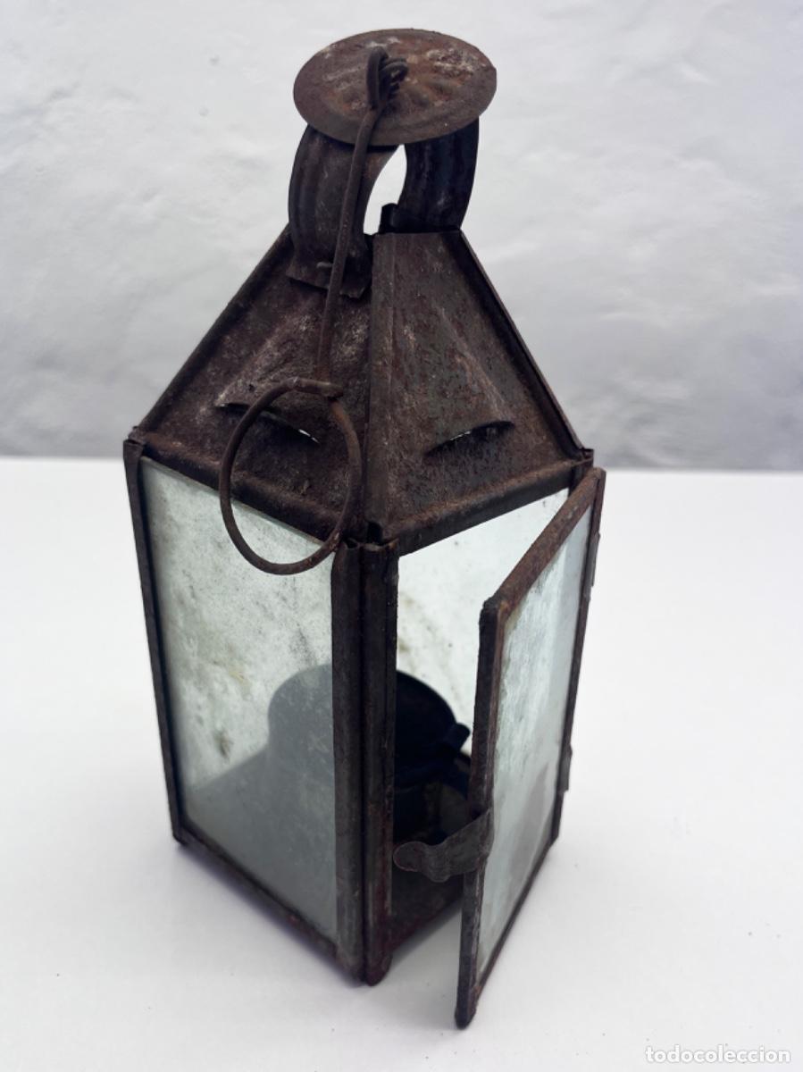 Antig&uuml;edades: Lote de 2 faroles antiguos - Foto 11