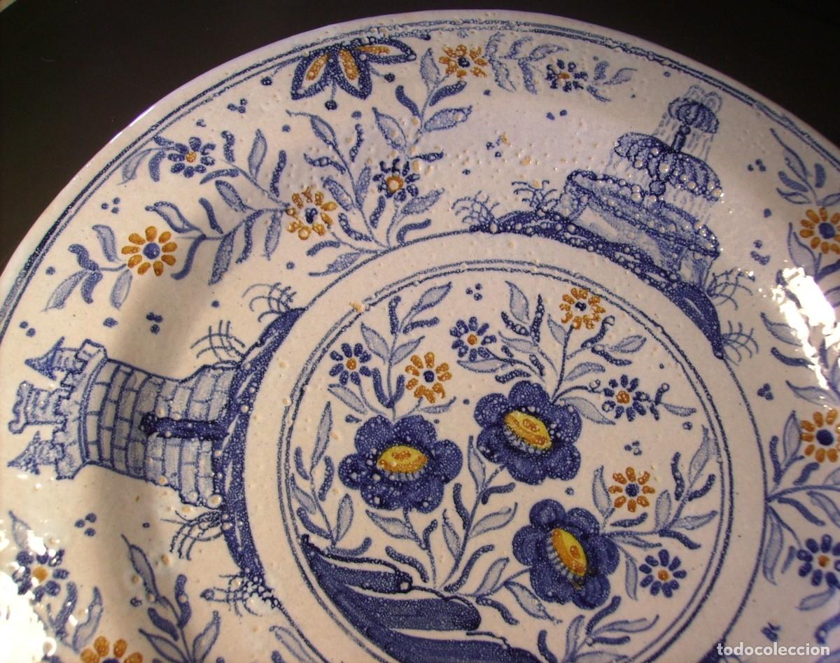 Antig&uuml;edades: GRAN Y ROTUNDO PLATO DE TALAVERA XX - Foto 3