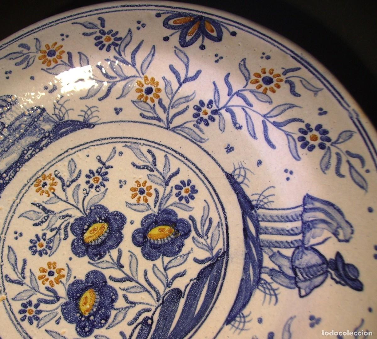Antig&uuml;edades: GRAN Y ROTUNDO PLATO DE TALAVERA XX - Foto 4