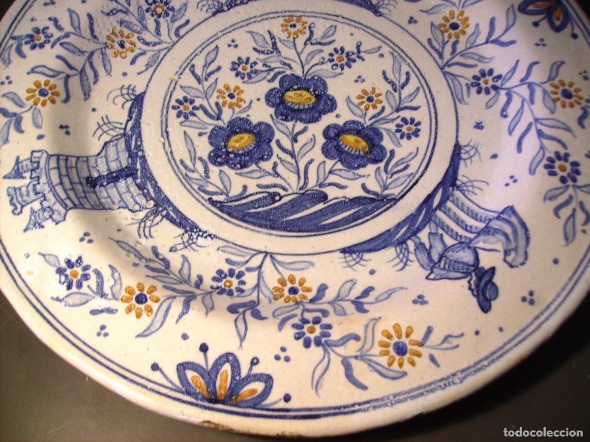 Antig&uuml;edades: GRAN Y ROTUNDO PLATO DE TALAVERA XX - Foto 5