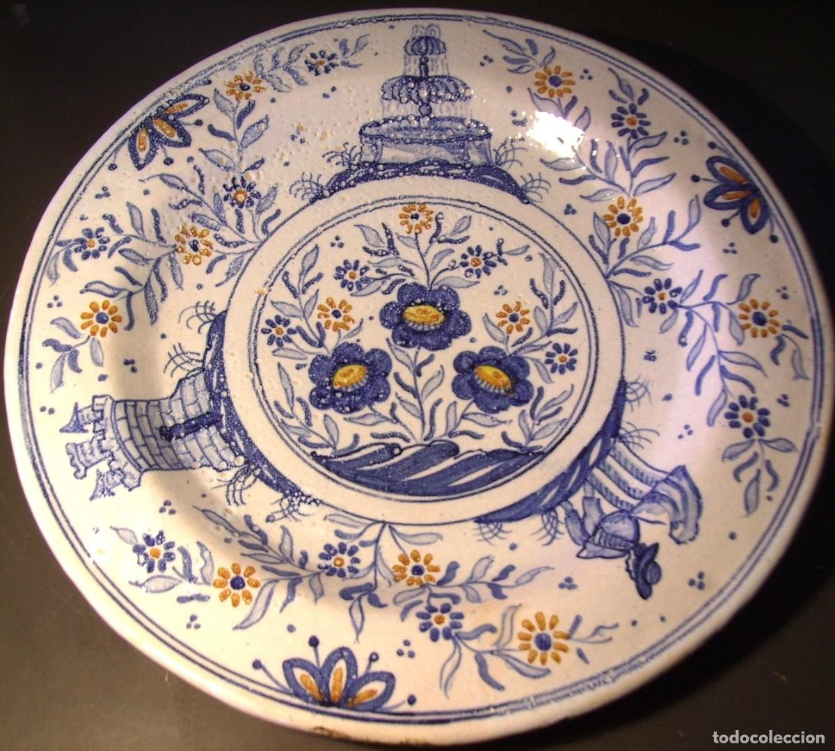 Antig&uuml;edades: GRAN Y ROTUNDO PLATO DE TALAVERA XX - Foto 6