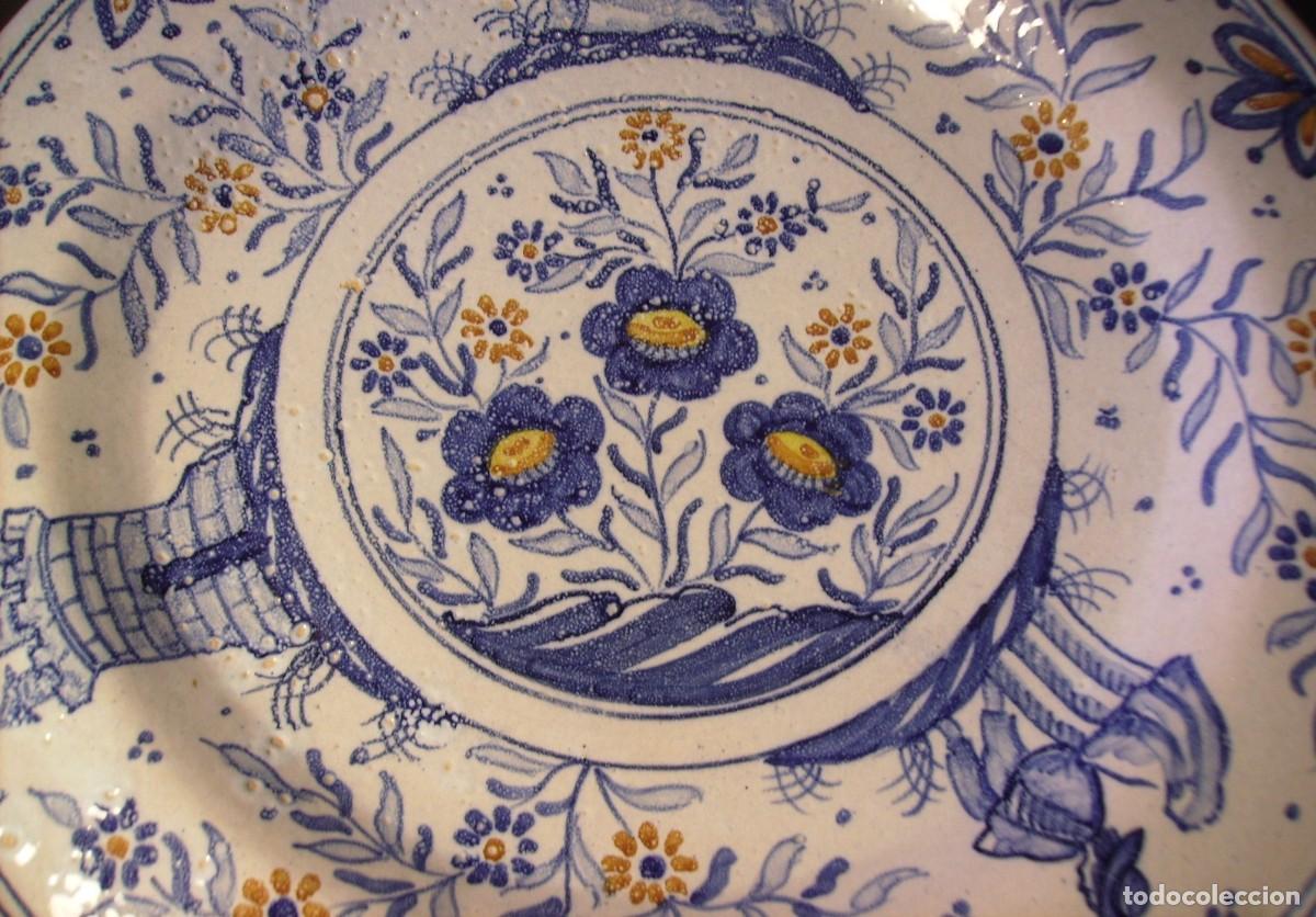 Antig&uuml;edades: GRAN Y ROTUNDO PLATO DE TALAVERA XX - Foto 7