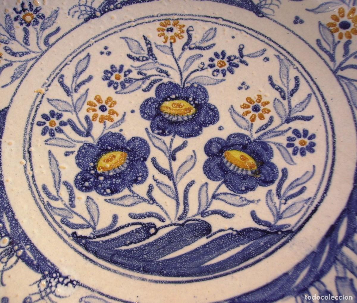 Antig&uuml;edades: GRAN Y ROTUNDO PLATO DE TALAVERA XX - Foto 8