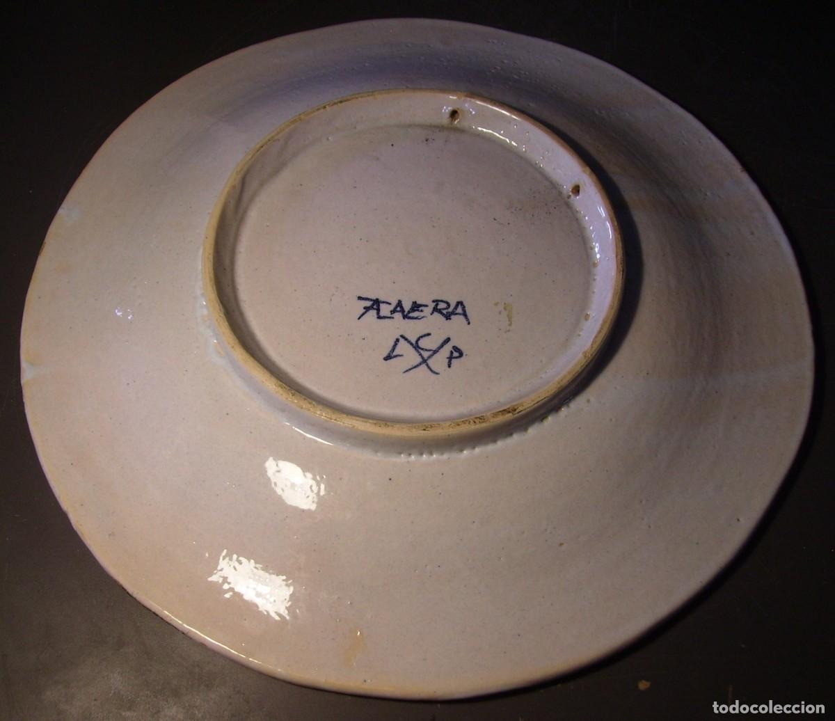 Antig&uuml;edades: GRAN Y ROTUNDO PLATO DE TALAVERA XX - Foto 9