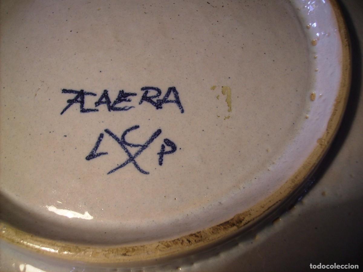 Antig&uuml;edades: GRAN Y ROTUNDO PLATO DE TALAVERA XX - Foto 10
