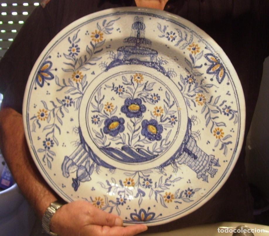 Antig&uuml;edades: GRAN Y ROTUNDO PLATO DE TALAVERA XX - Foto 11