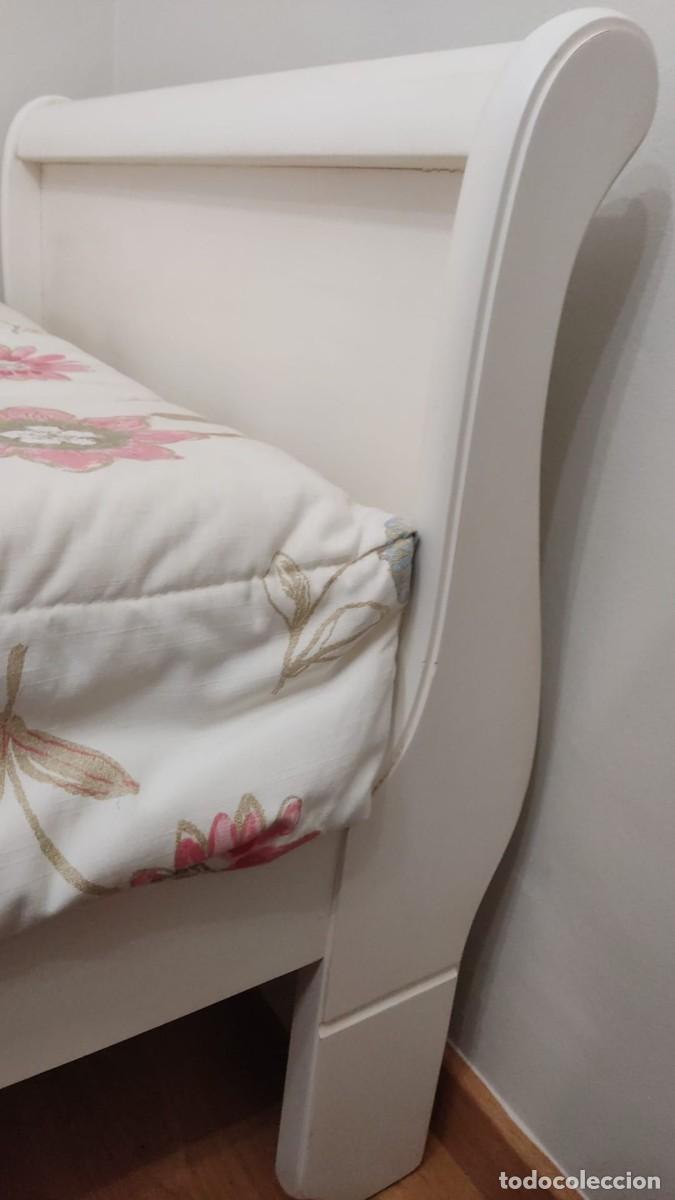 Antig&uuml;edades: Cama estilo barco blanca - Foto 2
