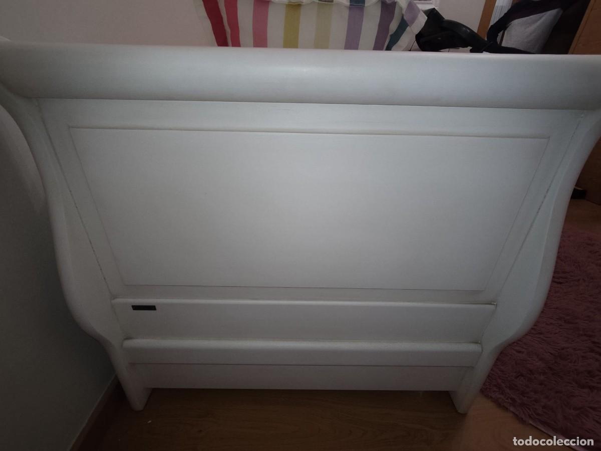 Antig&uuml;edades: Cama estilo barco blanca - Foto 5