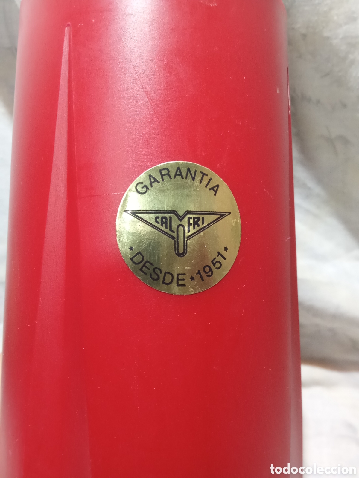 Antig&uuml;edades: ANTIGUO TERMO ROJO DE CALFRI - Foto 2