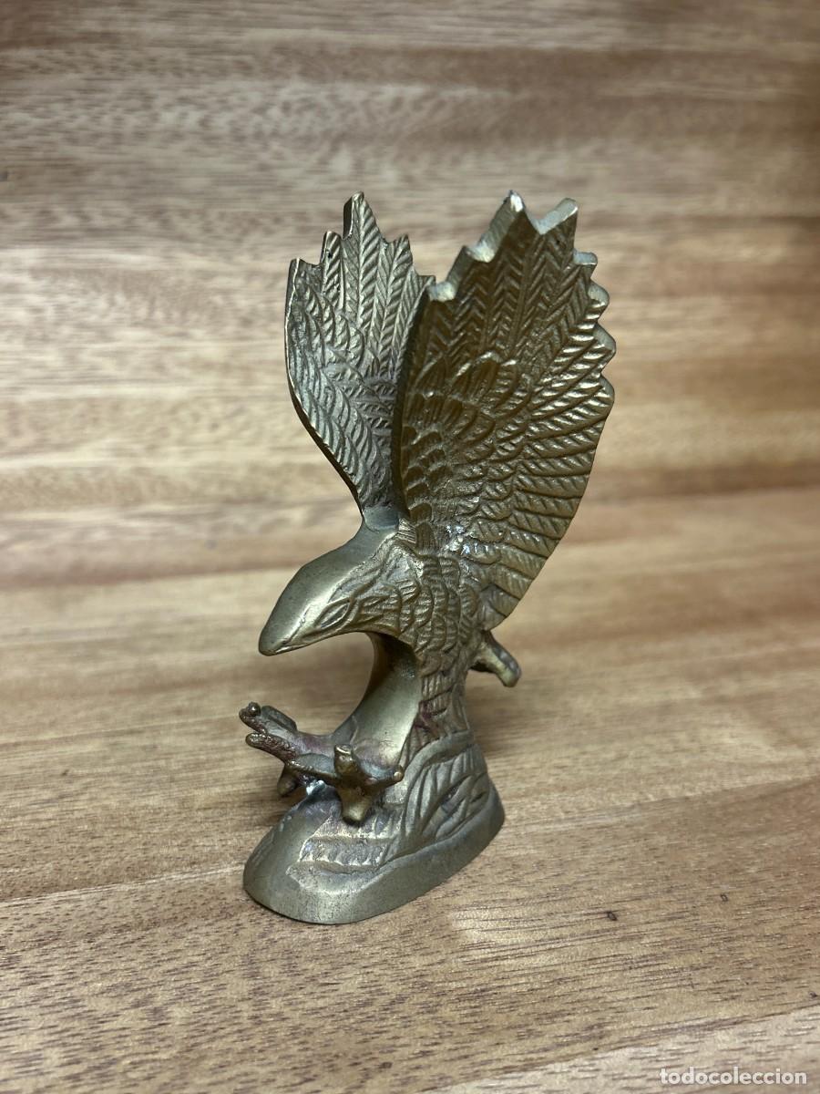 Antig&uuml;edades: Escultura &Aacute;guila de bronce - Foto 1