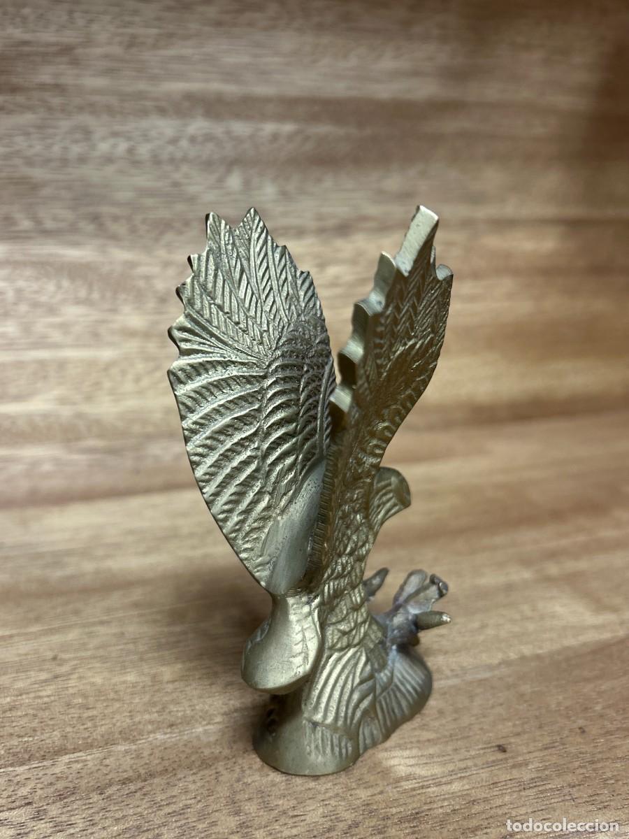 Antig&uuml;edades: Escultura &Aacute;guila de bronce - Foto 2
