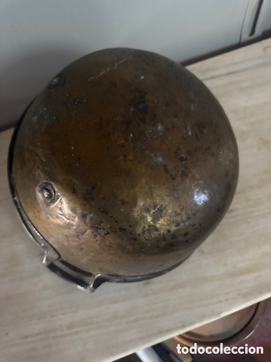 Antig&uuml;edades: Caldero, antiguo de metal - Foto 3