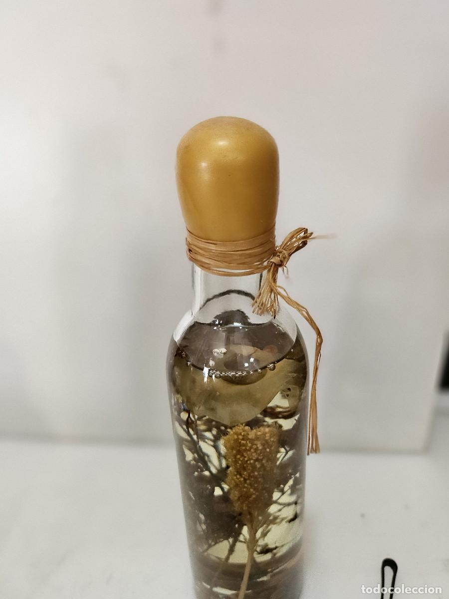 Antig&uuml;edades: botella con flores secas - Foto 3