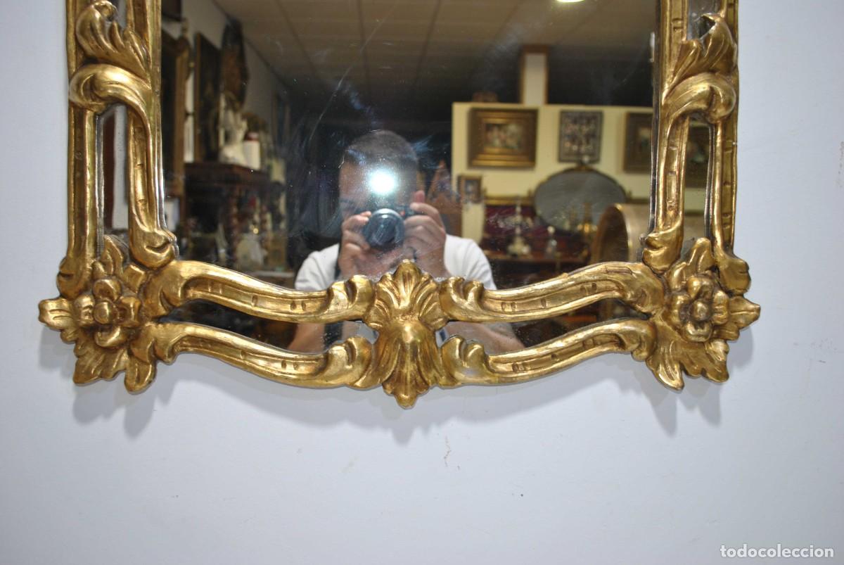 Antig&uuml;edades: ESPEJO ANTIGUO PAN DE ORO - Foto 4