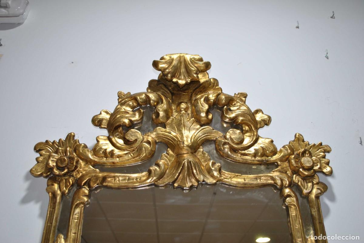 Antig&uuml;edades: ESPEJO ANTIGUO PAN DE ORO - Foto 5