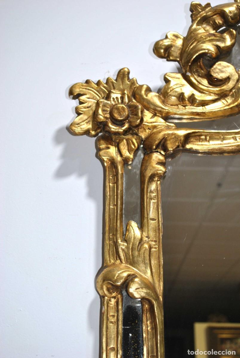 Antig&uuml;edades: ESPEJO ANTIGUO PAN DE ORO - Foto 6