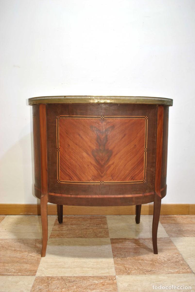 Antig&uuml;edades: C&Oacute;MODA MARQUETER&Iacute;A Y BRONCES ESTILO LUIS XVI - Foto 12