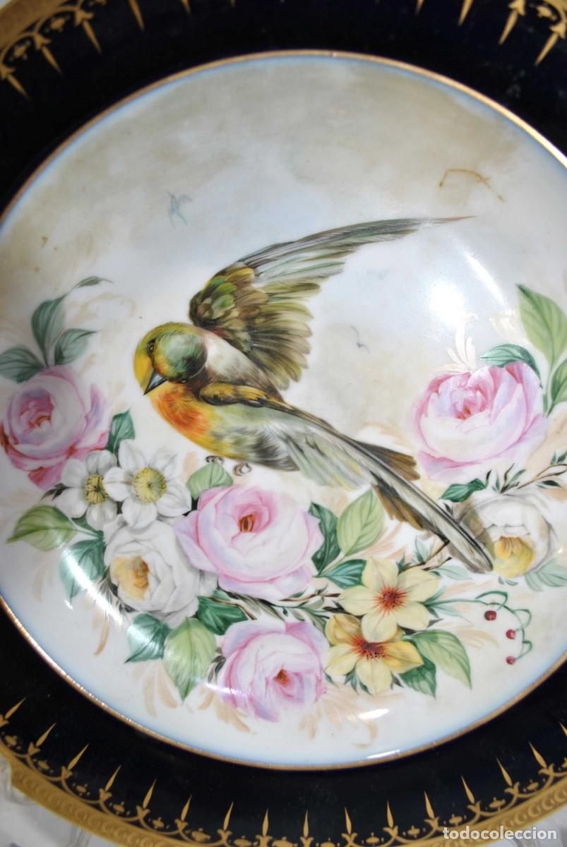 Antig&uuml;edades: BANDEJA DE PORCELANA PINTADA - Foto 3