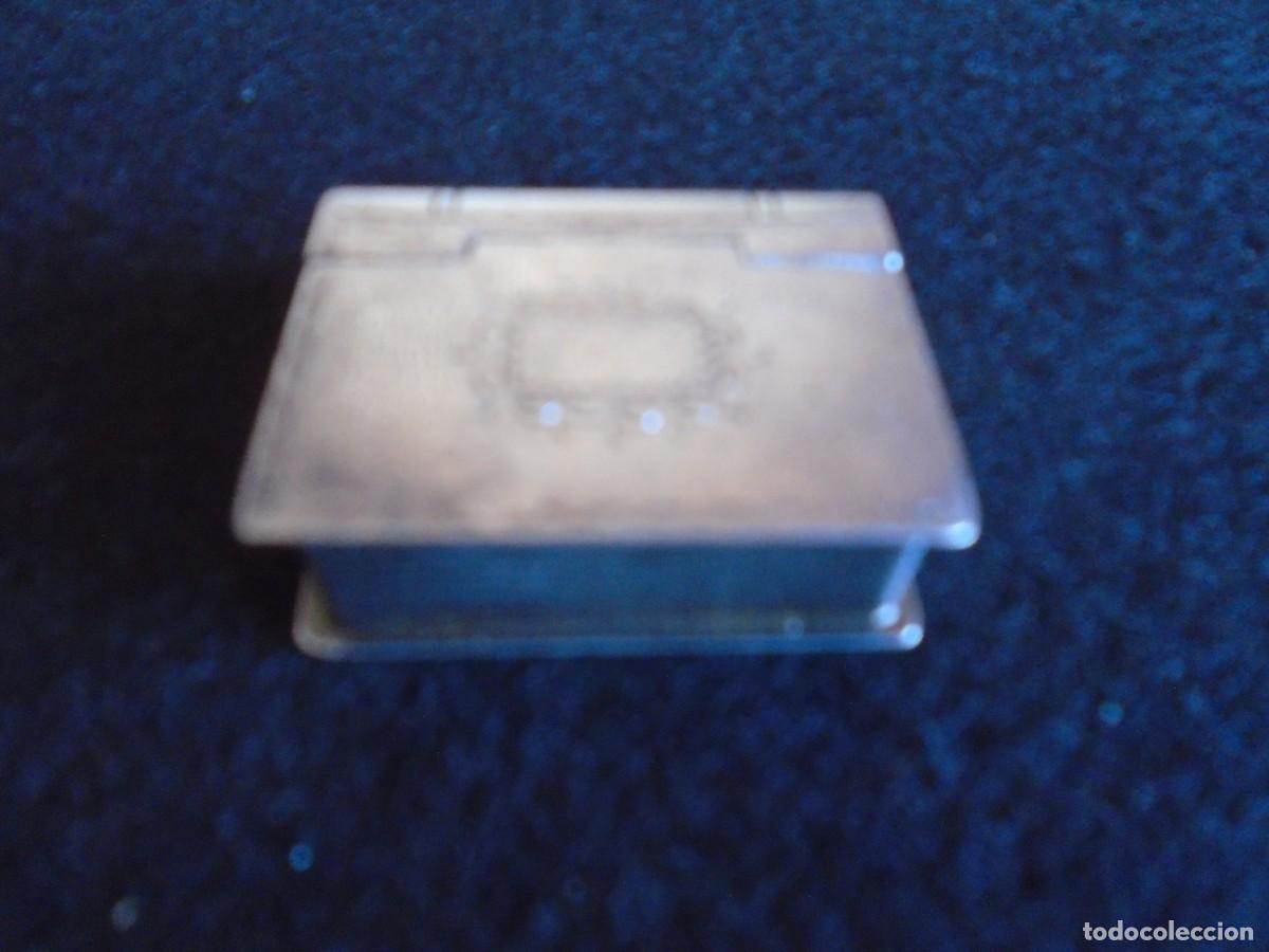 Antig&uuml;edades: (PIT-250908)CAJA DE PLATA TIPO LIBRO - Foto 3