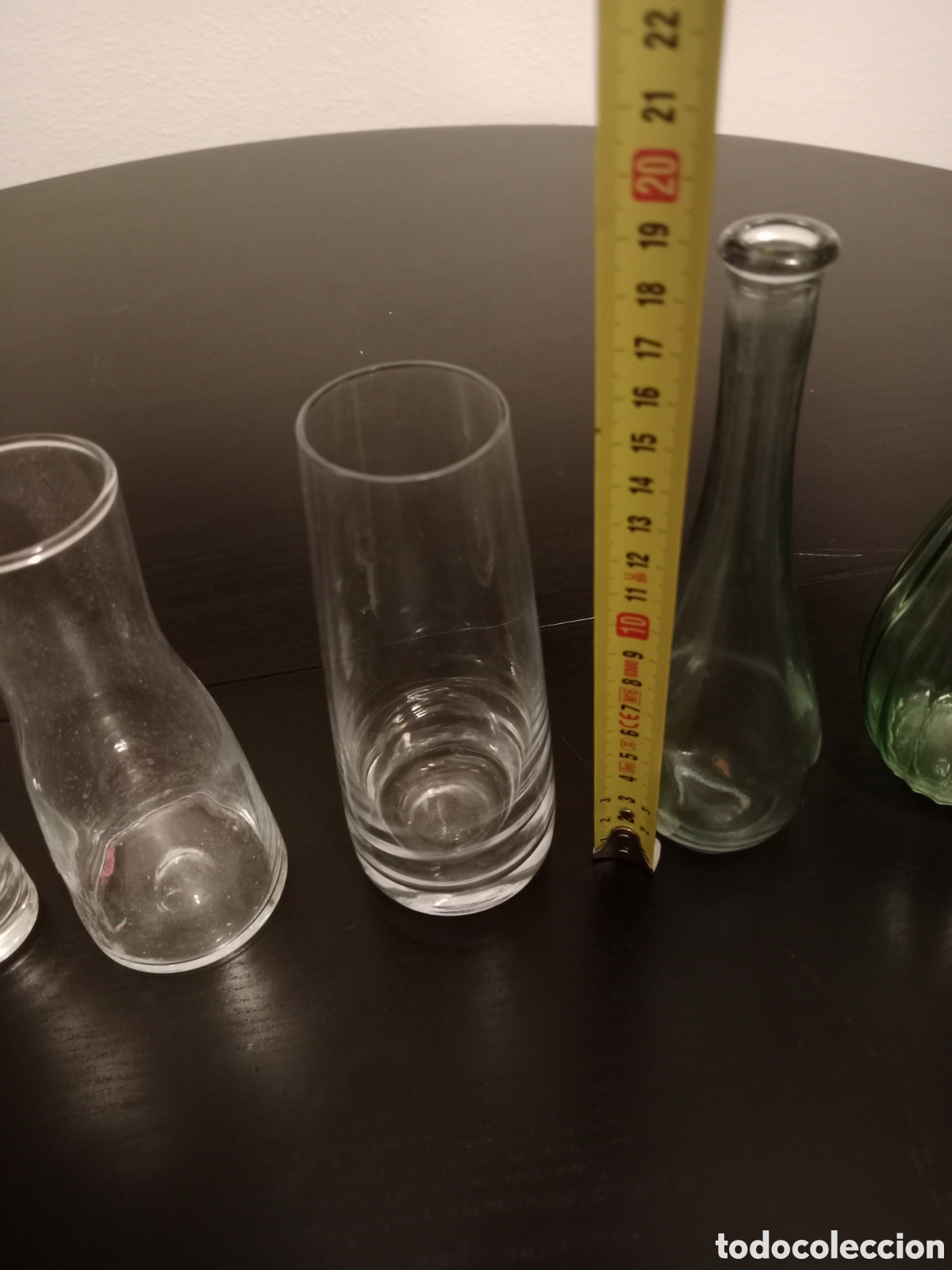 Antig&uuml;edades: Lote 5 jarroncitos cristal variados - Foto 7
