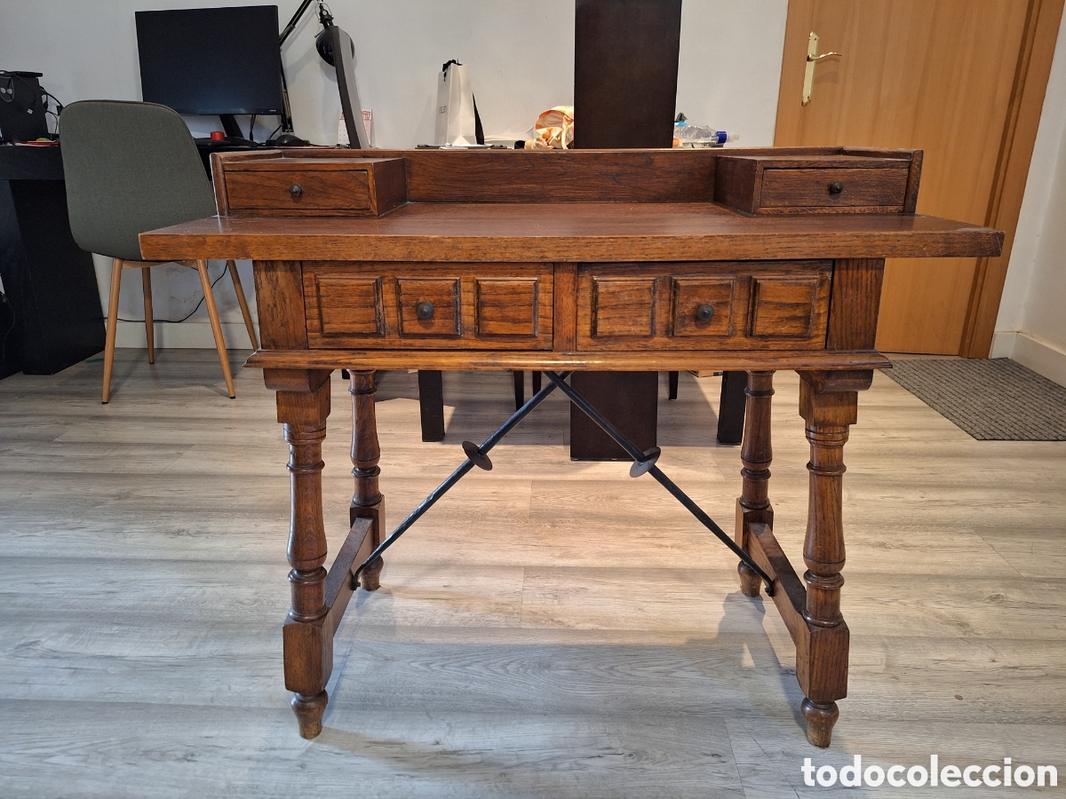 Antig&uuml;edades: Escritorio Castellano - Foto 2