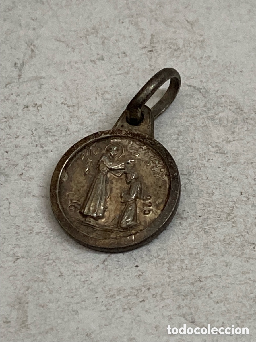 Antig&uuml;edades: Medalla de plata religiosa C438 - Foto 1